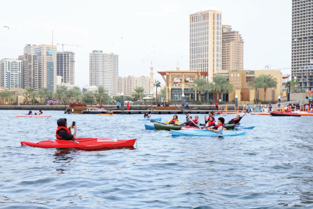 kayaking