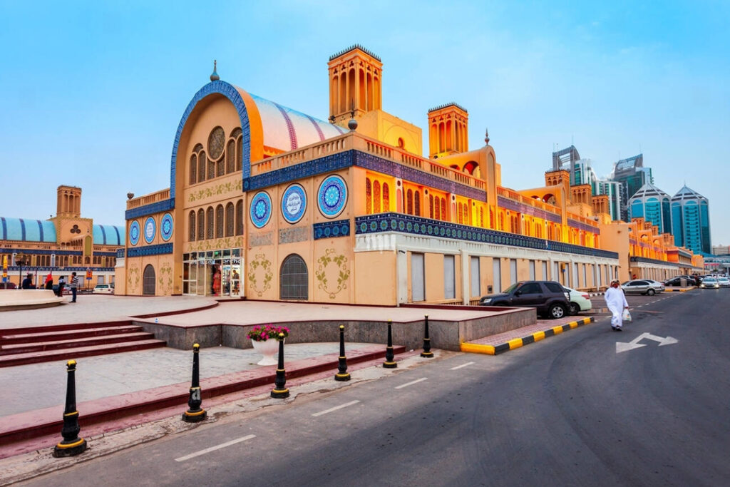 sharjah uae march 01 2019 blue souk or central market is located in the centre of sharjah city in united arab emirates or uae WHG5CK transformed 1