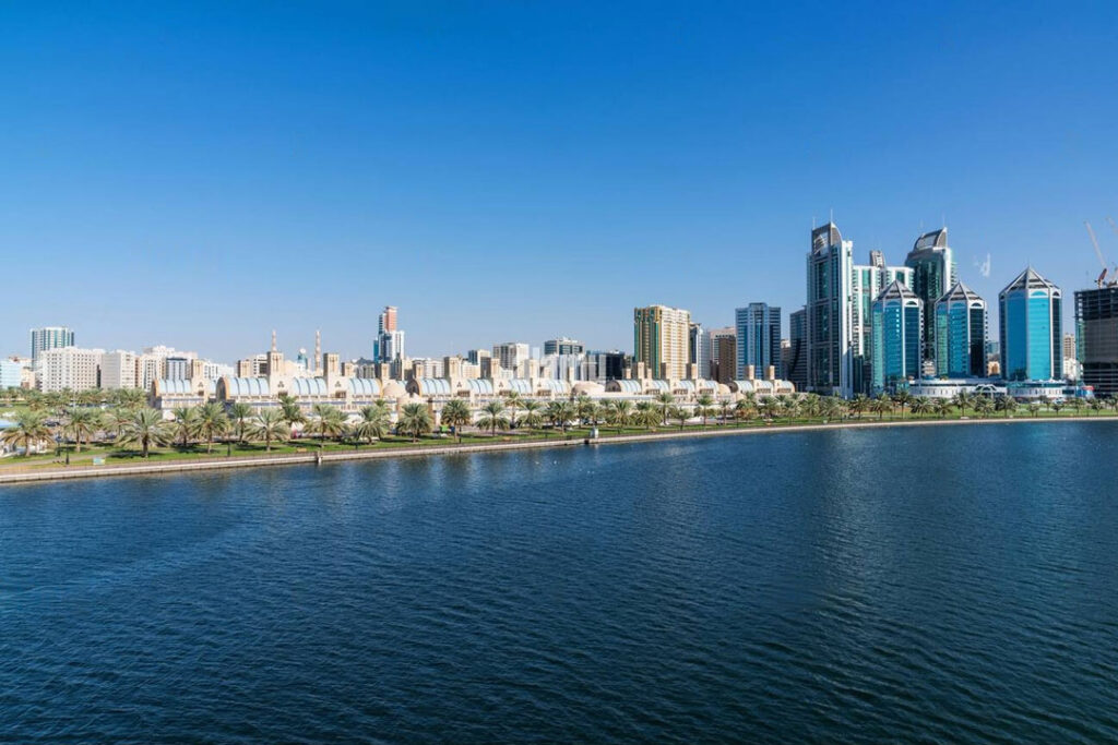 the uae sharjah coastal landscape 2MBRC9A transformed