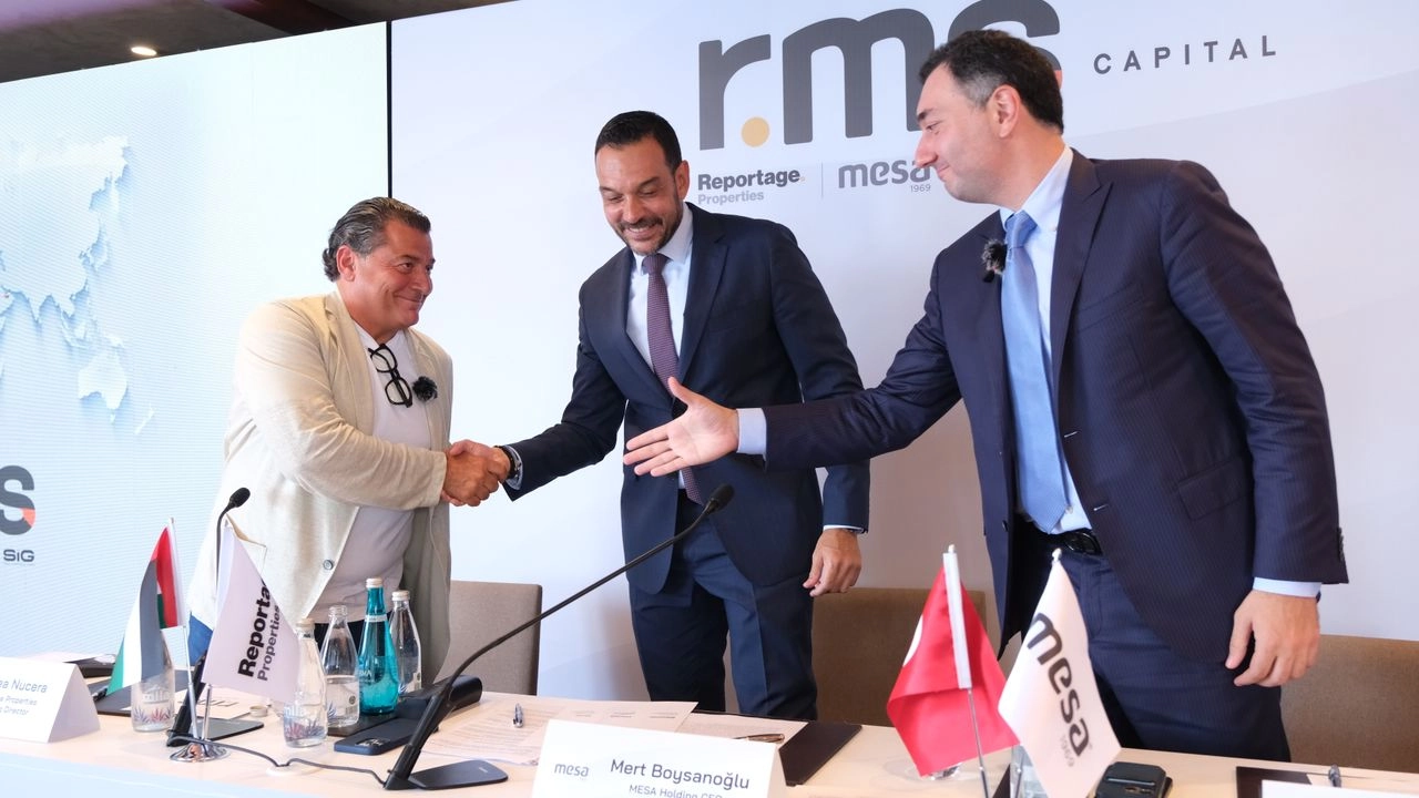 Mesa Holding, Reportage Properties, and Sabah Investment Group sign new and strong cooperation in Real Estate